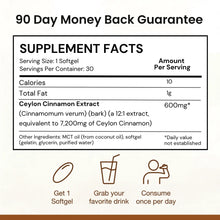Ceylon Cinnamon 7200mg Equivalent with MCT Oil 5